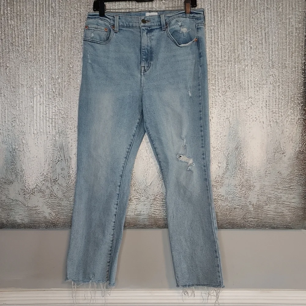 PISTOLA Revolve Lennon High Rise Crop Distressed Jeans - Picture 2 of 10